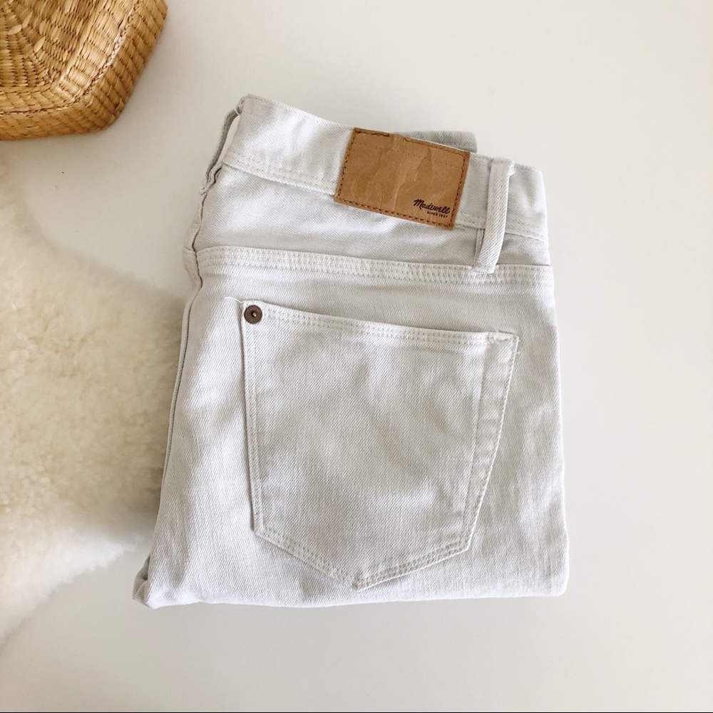 Madewell Ankle Zip Jeans